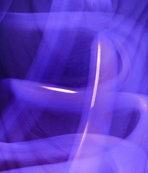 Abstract golden lines representing morning energy flow